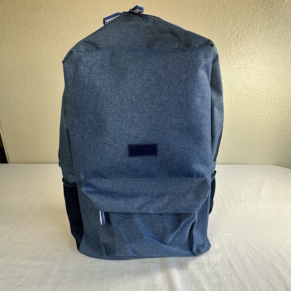 NEW Lowe's FULL SIZE, Blue Backpack, Zippers, Pockets, Tool Bag, Work Bag